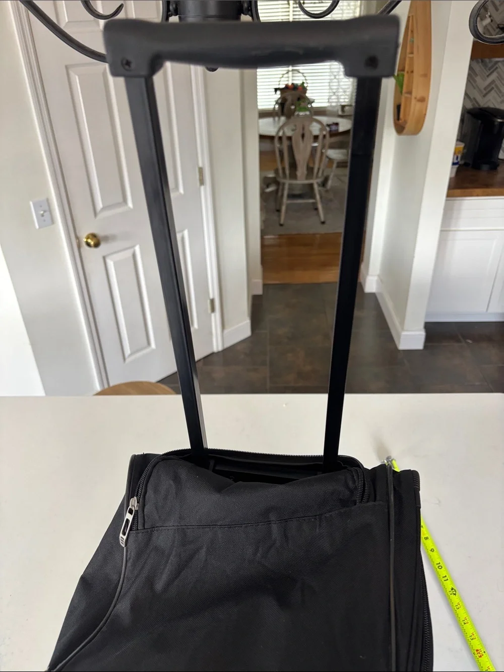 Disney Black Walt Disney World Duffel Bag with Logo 1971